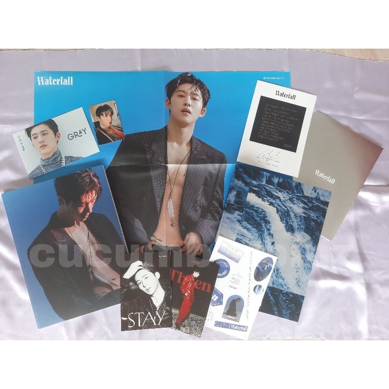 ALBUM HANBIN BI WATERFALL DAPAT BENEFIT FIRST PRESS (UNSEALED)