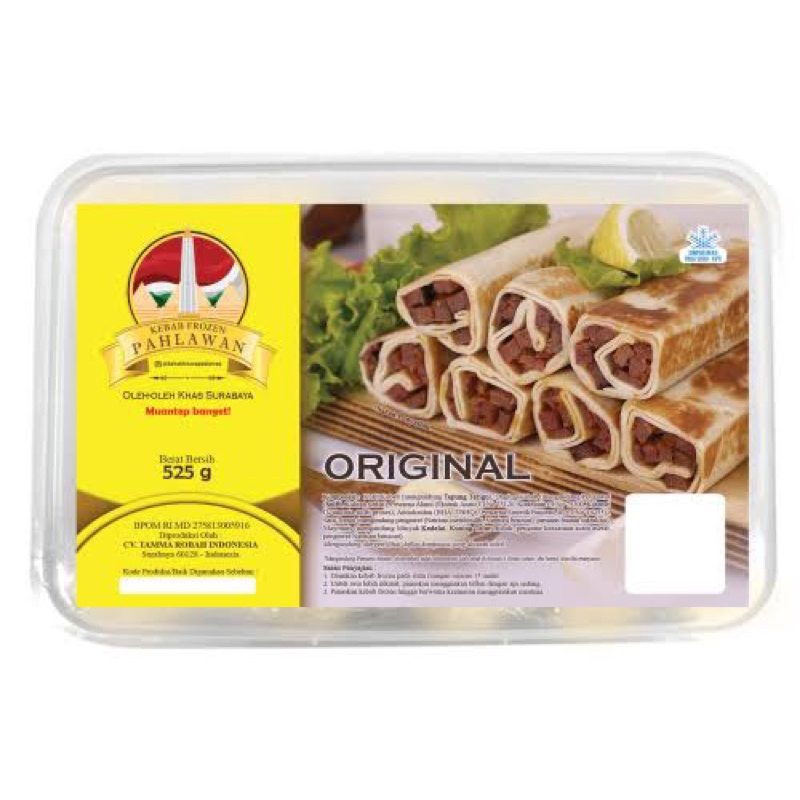 

Kebab pahlawan Surabaya FROZEN FOOD