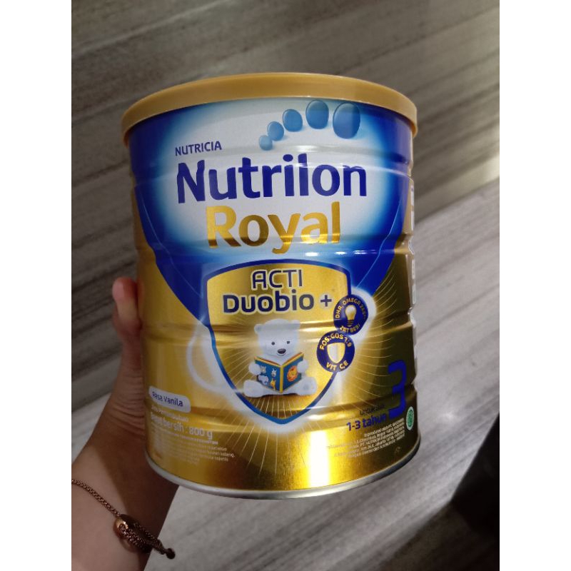 

Susu Nutrilon royal 800gr vanilla (1-3tahun) isi 4