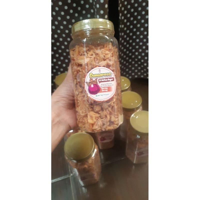 

Bawang goreng Damarasa,bawang goreng asli tanpa campuran Brebes/Sumenep,brambang goreng asli kualitas premium
