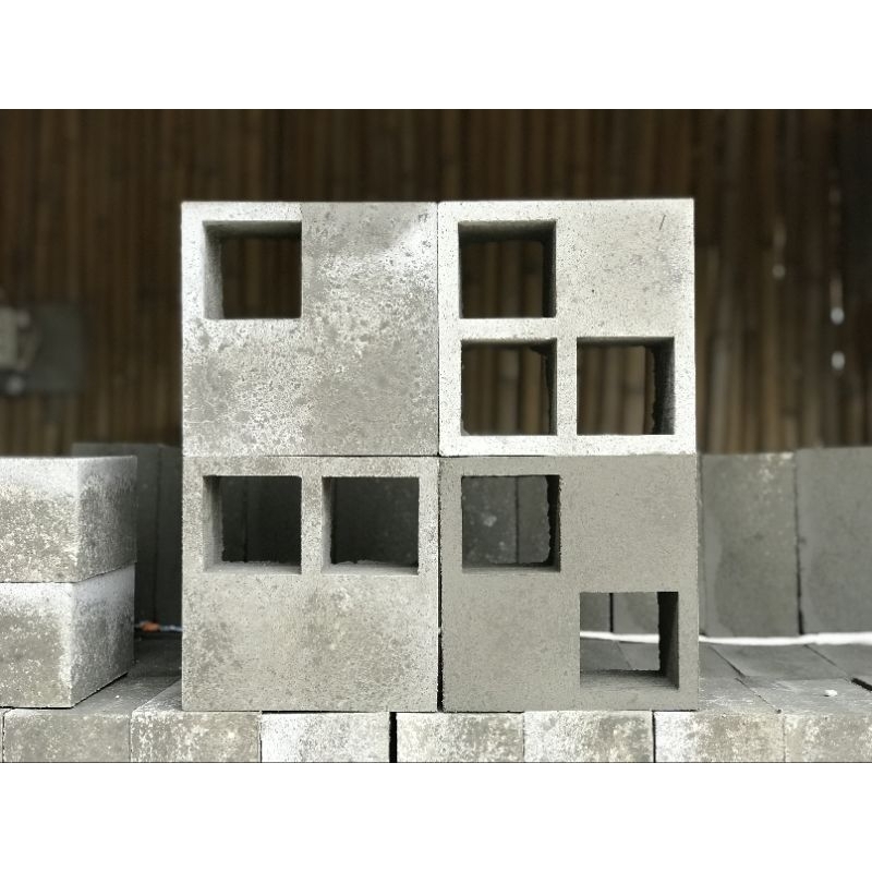 roster beton minimalis, loster beton minimalis, lubang angin, roster dadu, roster kotak