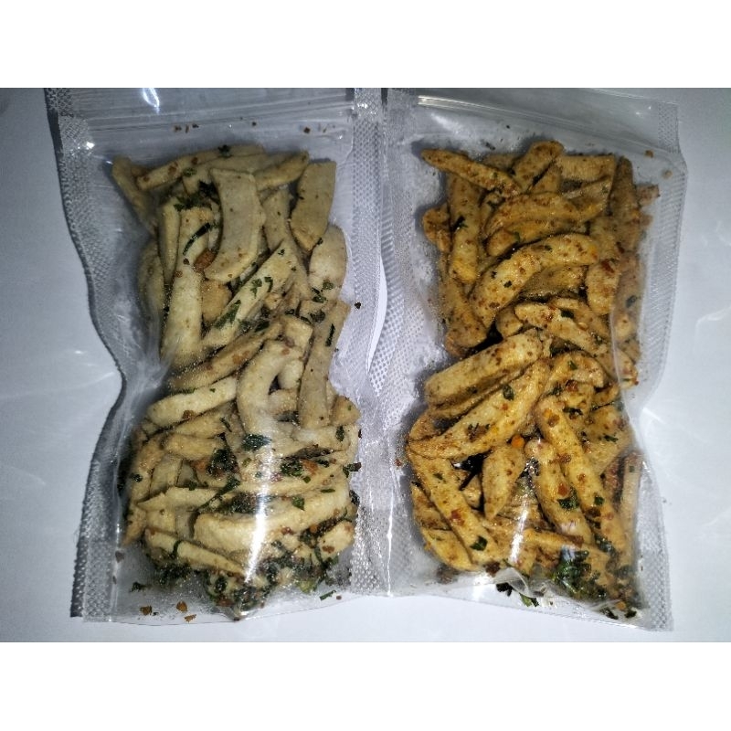 

Basreng pedas daun jeruk & asin gurih