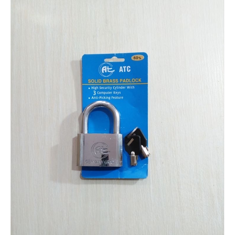 Gembok Pagar 60 mm Model Kunci Mobil Bulat