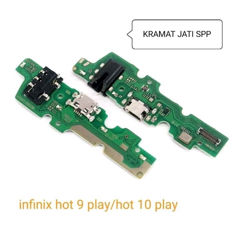 PAPAN BOARD UI CHARGER CONNECTOR CHARGER INFINIX HOT 9 PLAY / HOT 10 PLAY