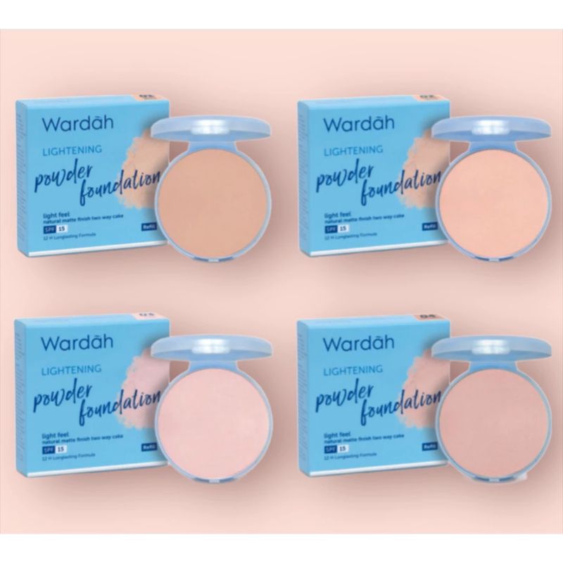 BM - PROMO Wardah Refill Lightening Powder Foundation / Bedak Padat Wardah - Bedak Refill