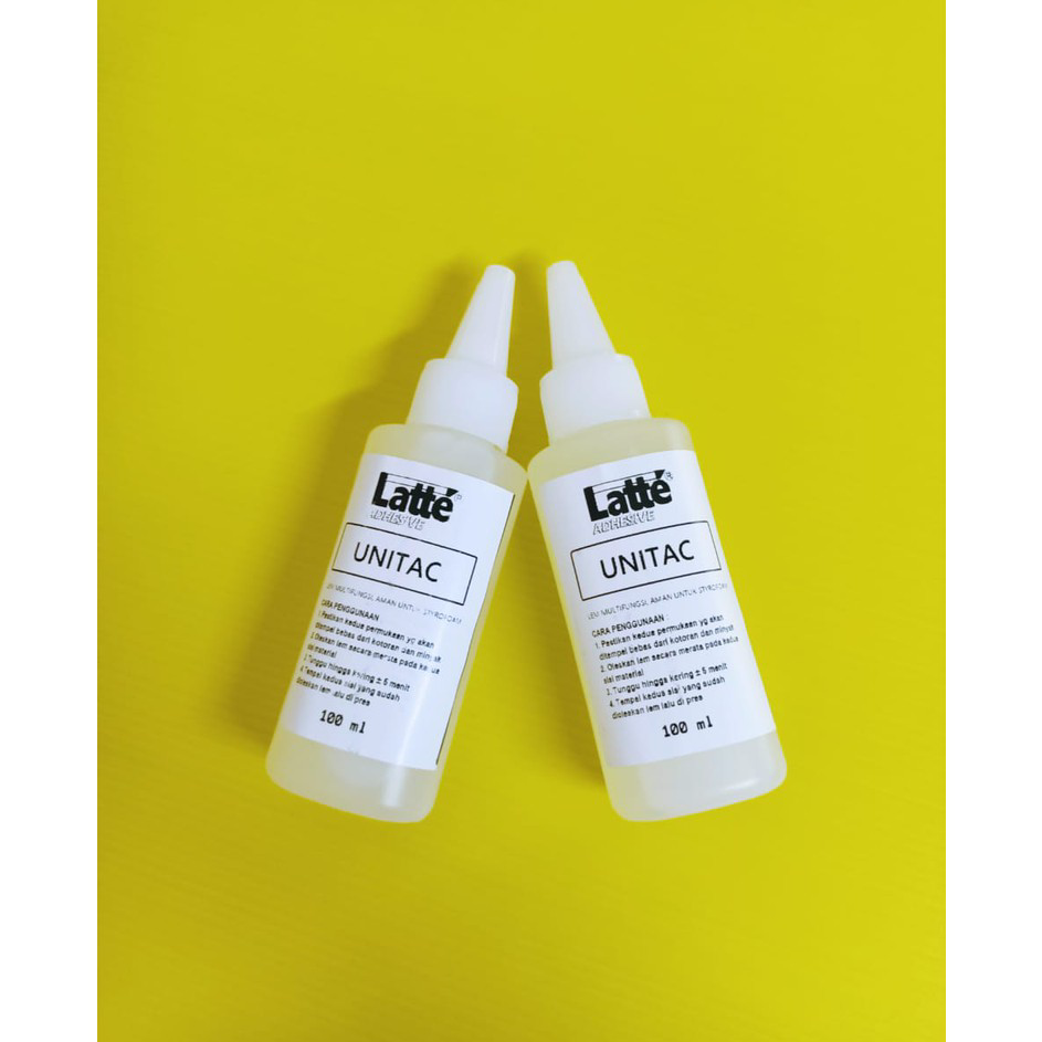 

➴❄❈ Lem Styrofoam Gabus 100ml Latte Unitac