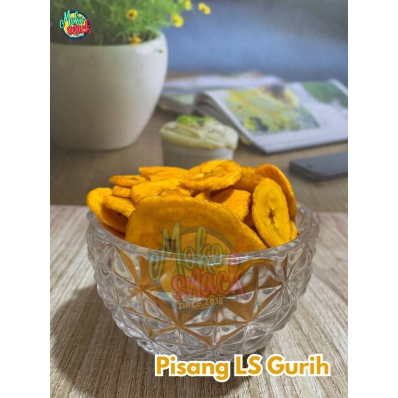 

Snack Kiloan Kripik Pisang Ls Gurih 250 gr