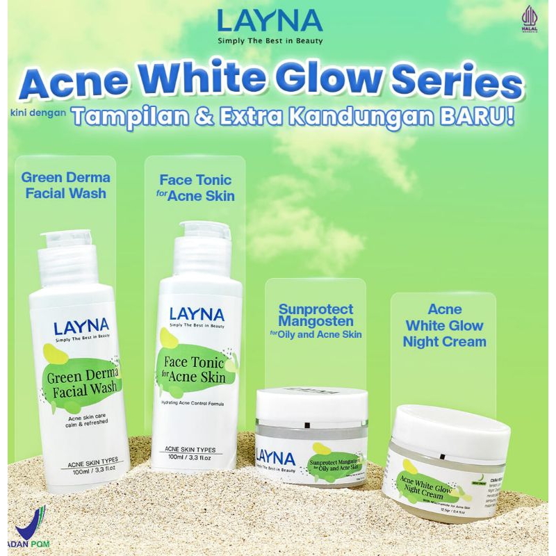 acne glow layna
