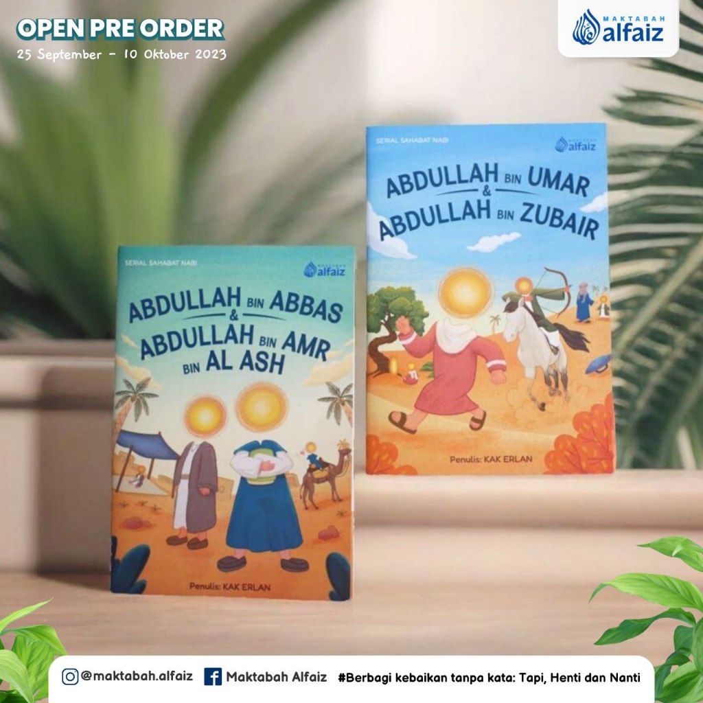 

Al Abaadillah Al Arbaah empat sahabat cilik Rasullah bernama abdullah