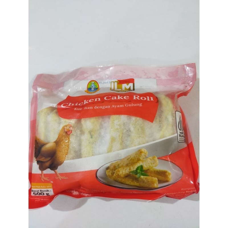 

ILM CHICKEN CAKE ROLL 500GR OLAHAN IKAN DENGAN AYAM GULUNG