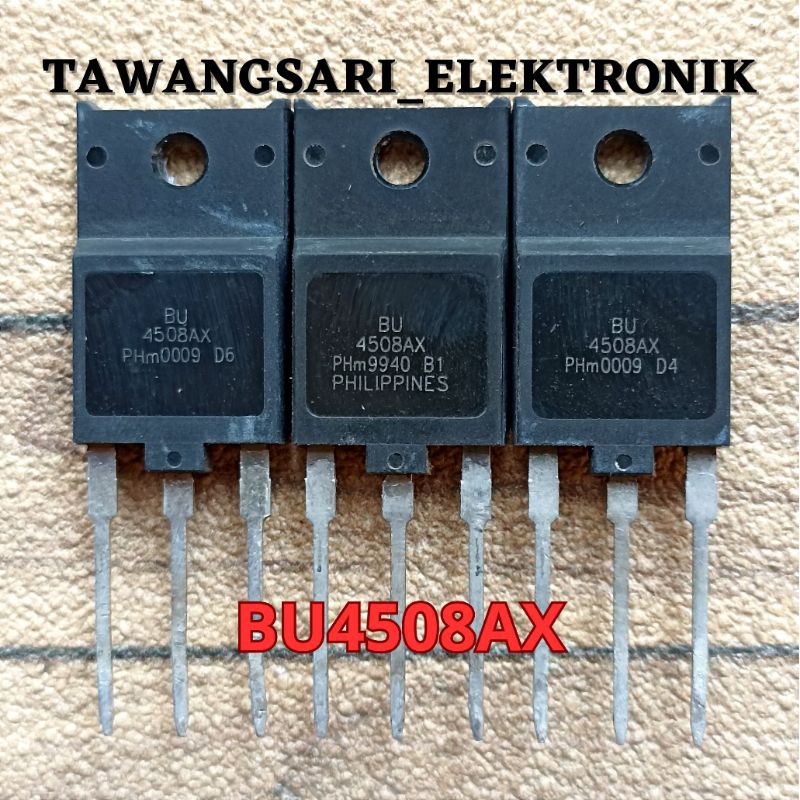 tr bu4508ax transistor Bu  4508 ax original cabutan tr reg BU4508AX