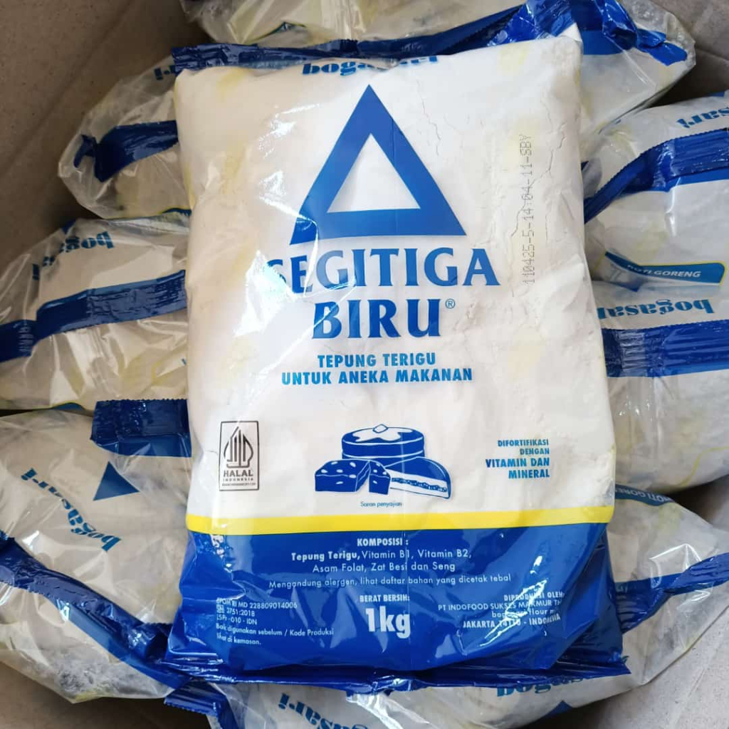 

Tepung Terigu Segitiga Biru Bogasari 1kg