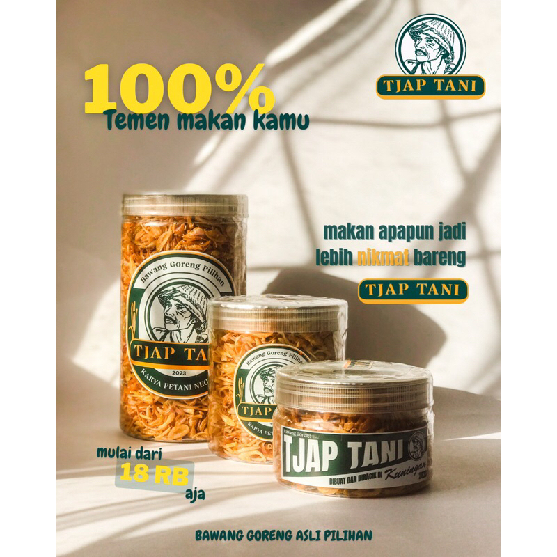 

BAWANG GORENG ASLI PILIHAN TJAP TANI
