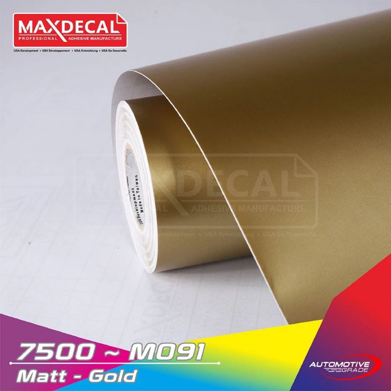 SKOTLET MOTOR WARNA GOLD DOFF/SKOTLET MAXDECAL WARNA GOLD DOFF.