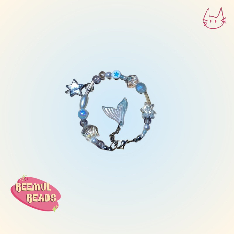 BLUE SEA BRACELET | BIRU LAUT | GELANG LUCU | GELANG BIRU | GELANG IMUT
