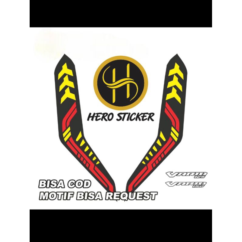 Sticker stiker lampu sein Vario new 125 150 cc lampu alis