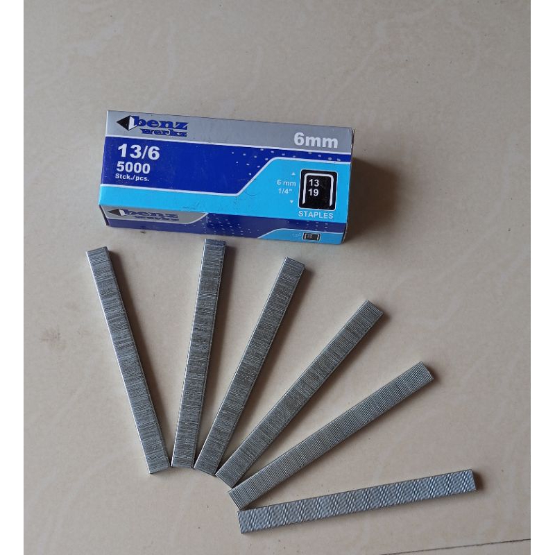 

BENZ 13/6 ISI STAPLES MANUAL STAPLES TEMBAK PAKU