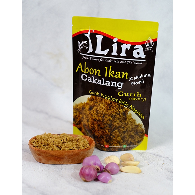 

Abon Ikan Cakalang d'Lira, 75 g pouch