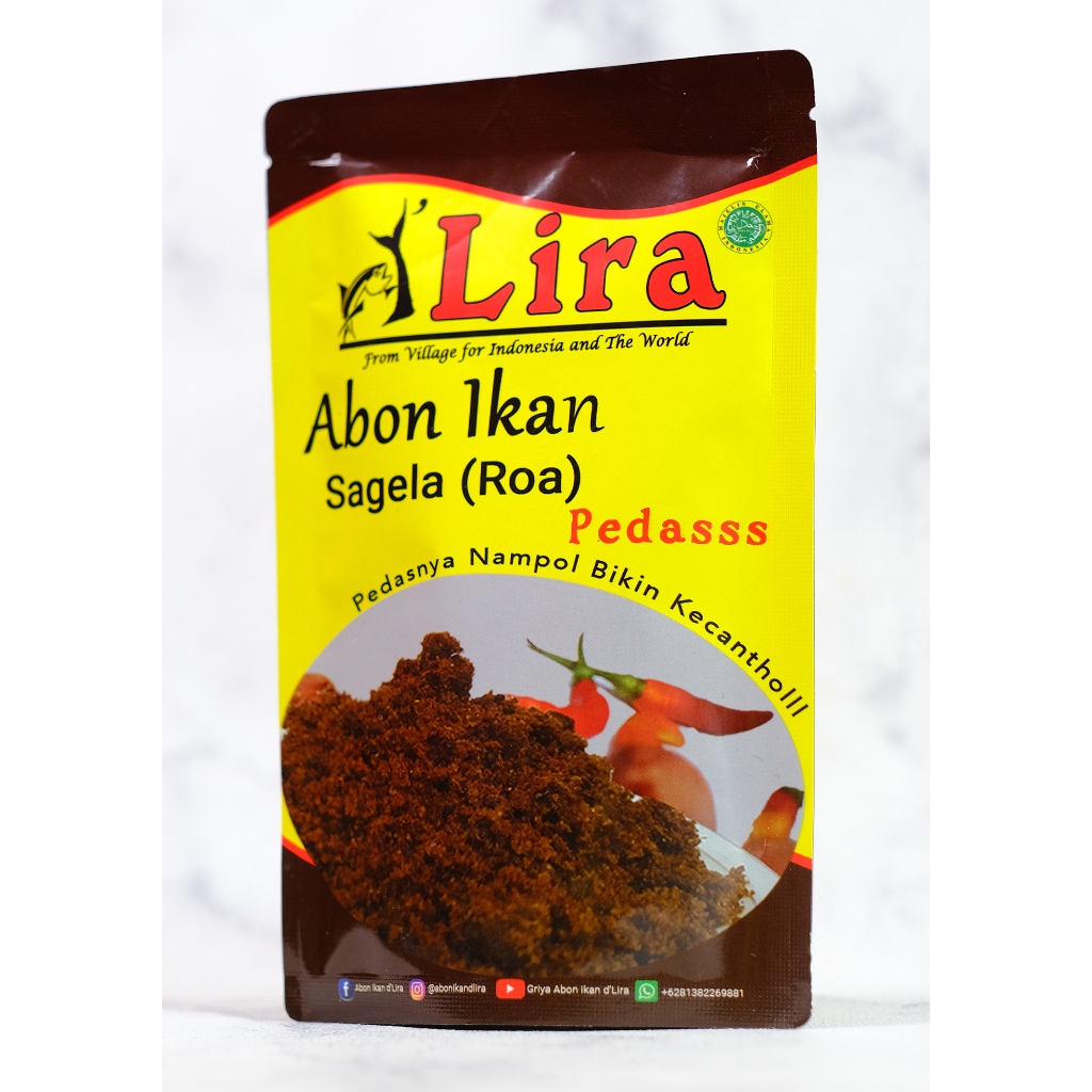 

dlira Abon Ikan Roa Pedas dan Praktis 100 g