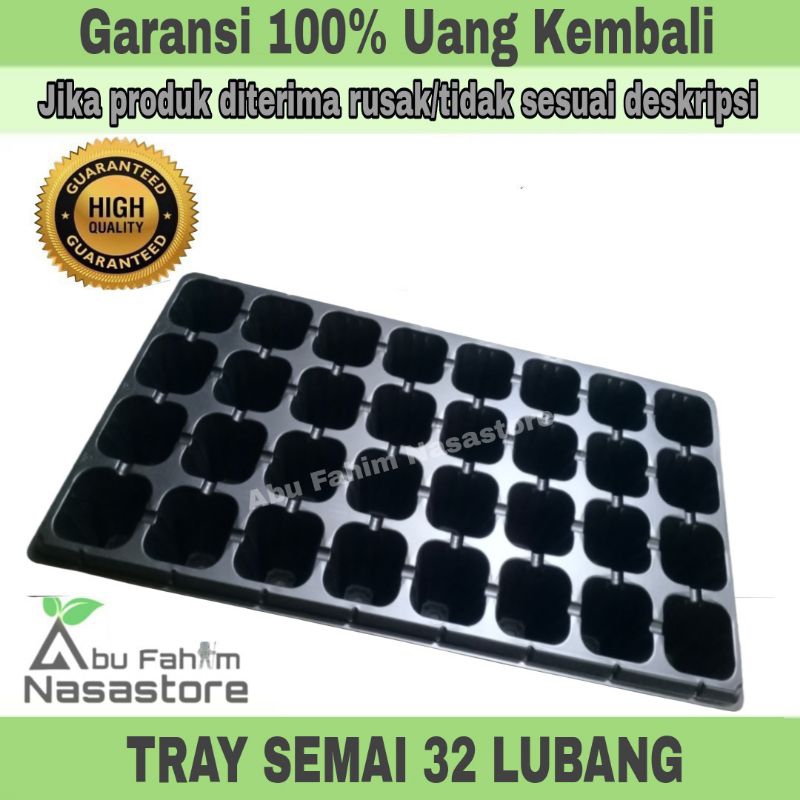 TRAY SEMAI 32 LUBANG | TRAY POT SEMAI | TRAY PENYEMAIAN BIBIT | TRAY SEMAI BIJI