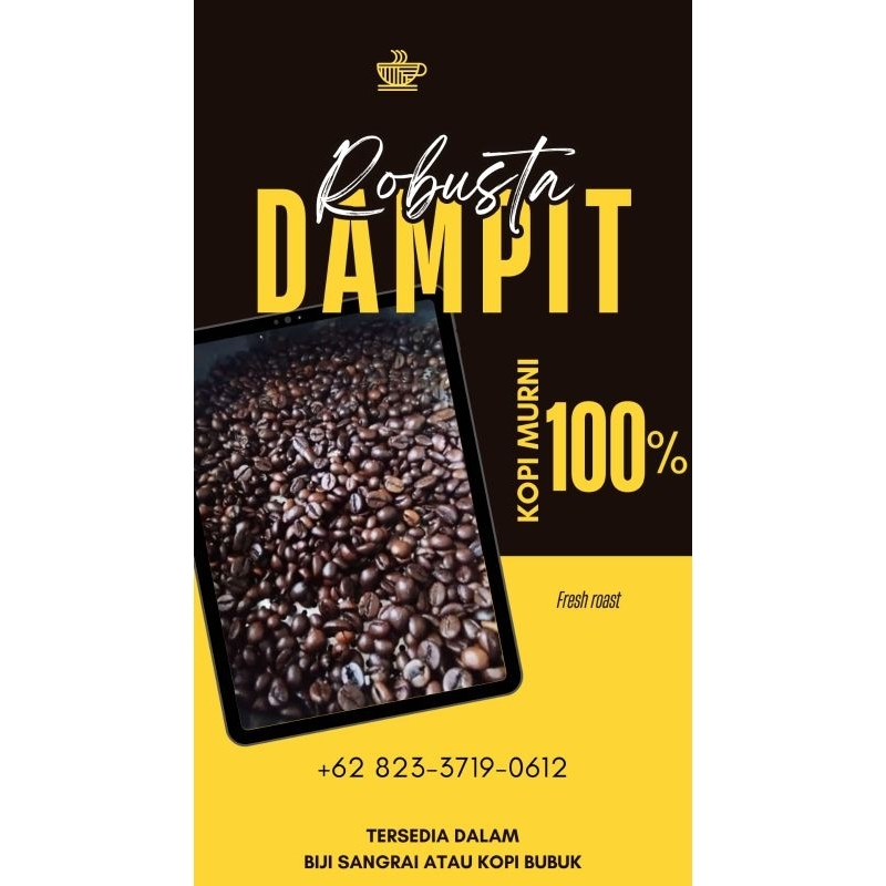 

KOPI DAMPIT ROBUSTA 250g (BUBUK)