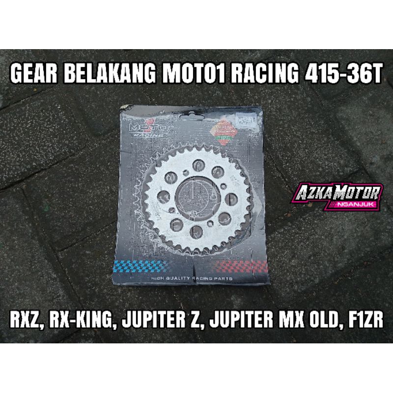 Gir gear ger belakang Moto1 415 ukuran 33 35 36 37 Yamaha original
