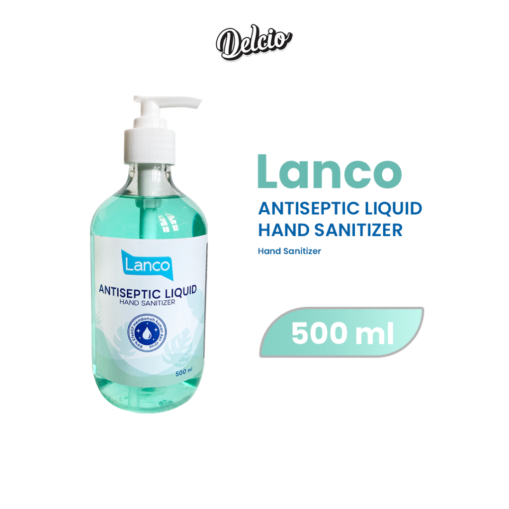 Hand Sanitizer Gel Antiseptic Cair 500 ml Terdaftar di KEMENKES RI Image 2