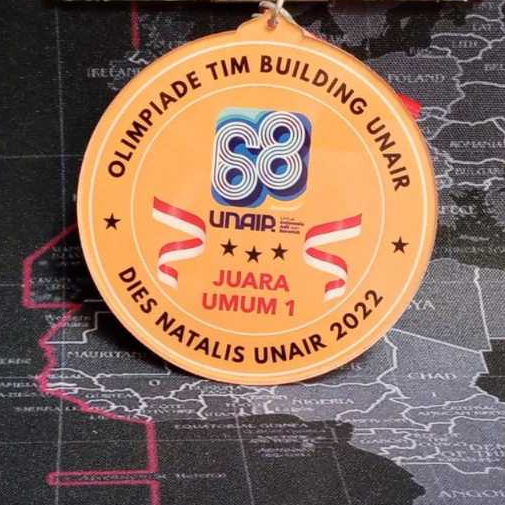 

MEDALI AKRILIK / MEDALI WISUDA TANPA RESIN / KELULUSAN / MEDALI MURAH-CEPAT