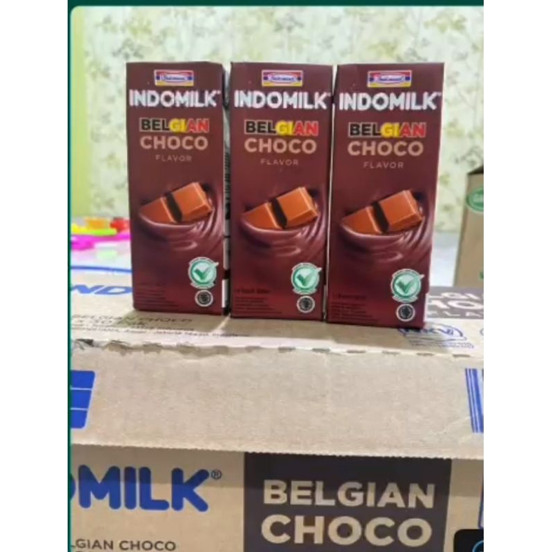 

Indomilk choco Belgian Nasa 30pak