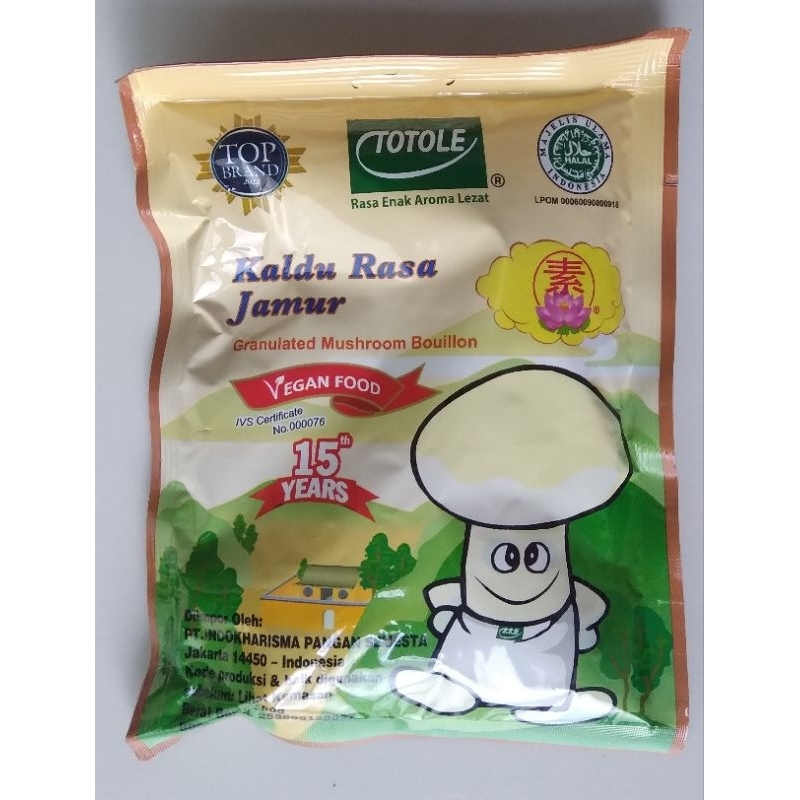 

Totole kaldu jamur 80 gr