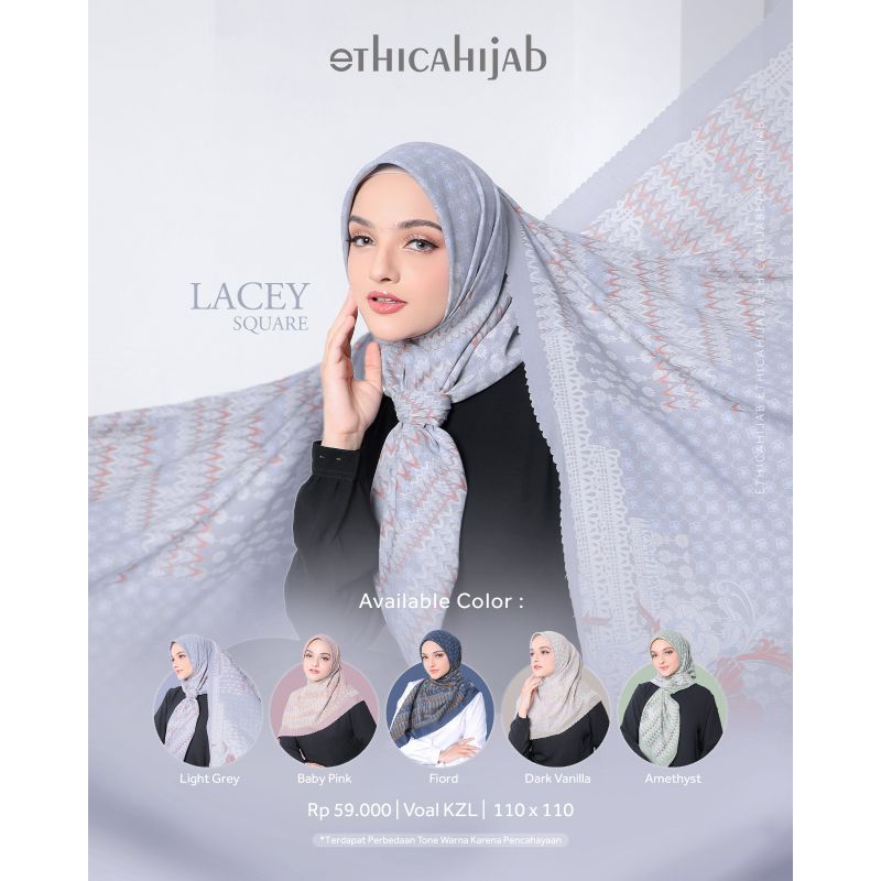 ETHICA HIJAB LACEY SQUARE / HIJAB VOAL PREMIUM / HIJAB ETHICA TERBARU / HIJAB TERBARU ETHICA / HIJAB