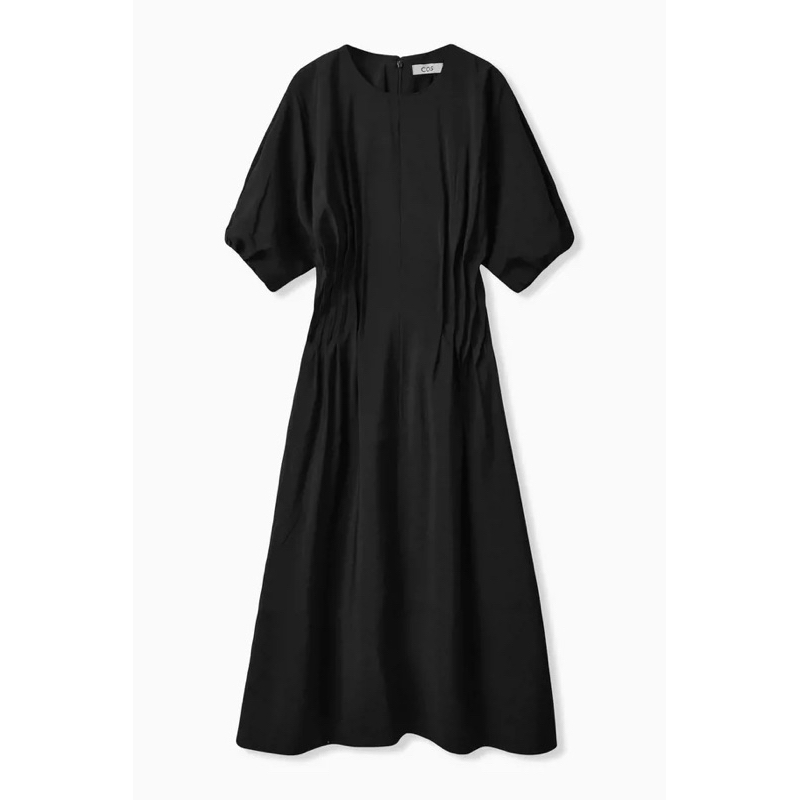 cos gathered dress