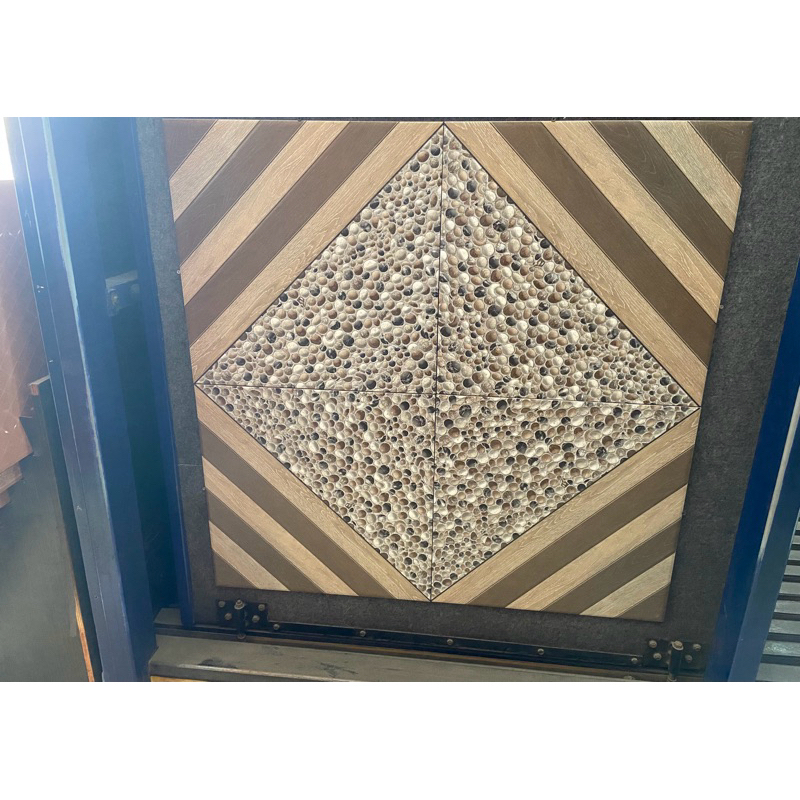 Keramik lantai Kobin Albania Brown uk 50x50 untuk garasi,teras