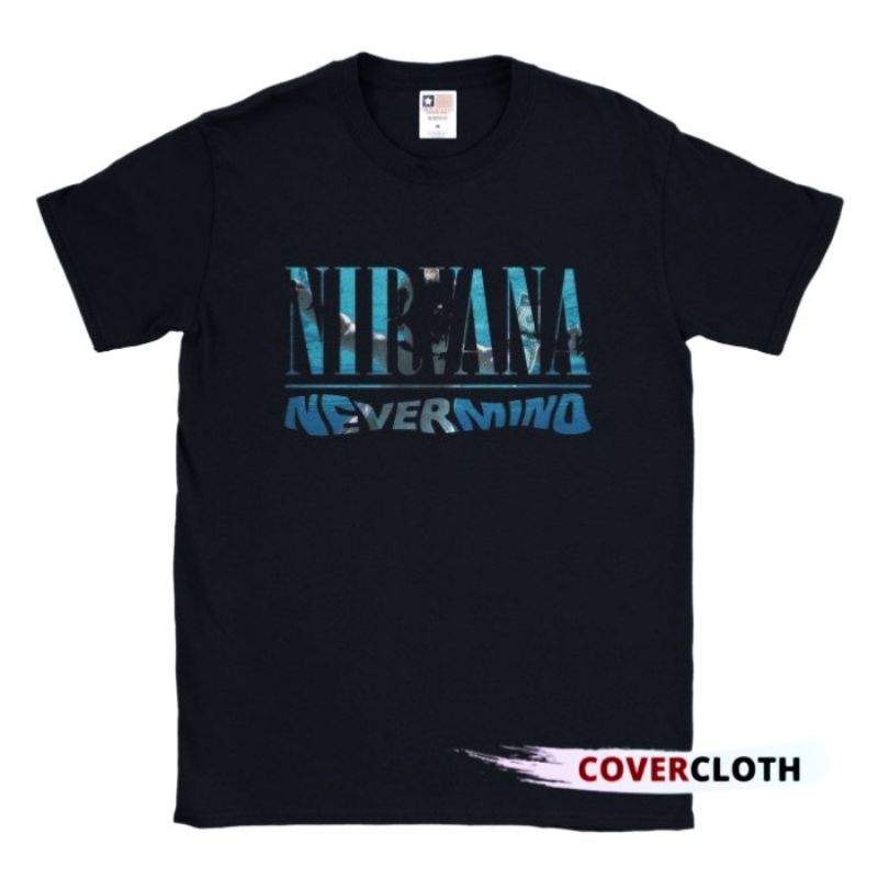 T-Shirt Baju Kaos Band Nirvana Box Nevermind