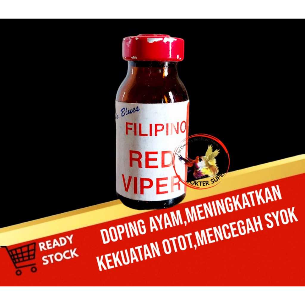 RED VIPER FILIPINO doping ayam anti pendarahan