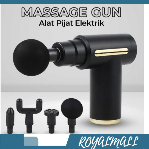 Alat Pijat Elektrik Pundak Punggung Tangan Massage Gun / Alat Pijat Pijit Pemijat Refleksi Punggung 