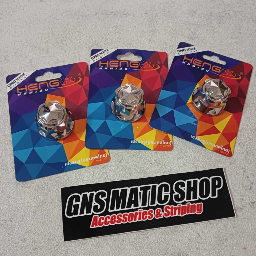 LF Baut Mur As Roda Belakang Probolt Stainless Chrome Mio Soul Sporty Mio M3 Soul Gt Lexi Original