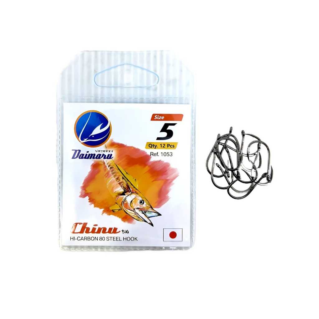 Kail Pancing Daimaru 1053 (Besar) &1054 (Kecil) Chinu Marusode Sangat Tajam