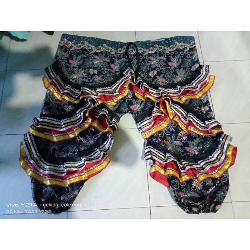 celana jaranan buto motif