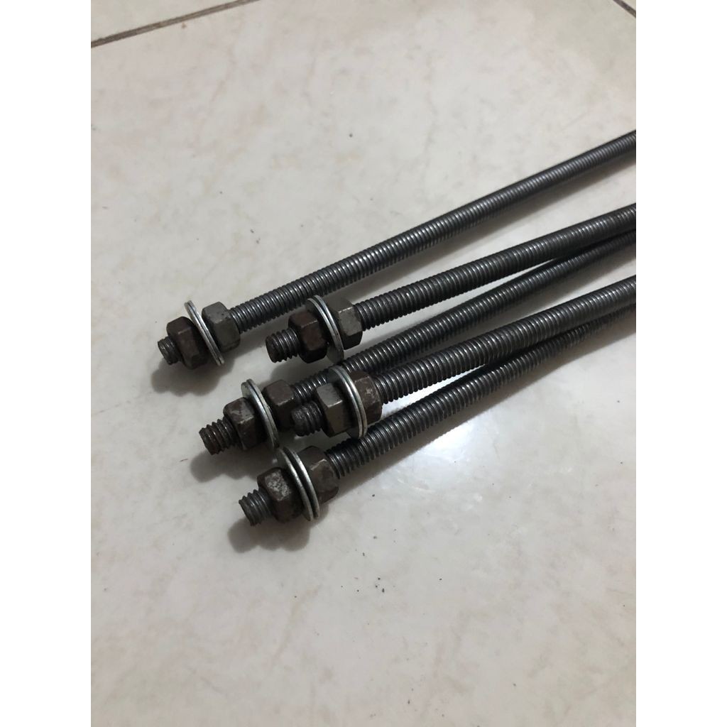 Terot / Besi As Terot / As Drat Tierod / Aluminium Tierot besi