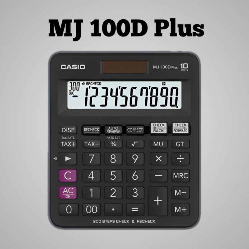 

kalkulator Casio MJ 100D plus / kalkulator Casio / kalkulator Casio asli dan bergaransi resmi