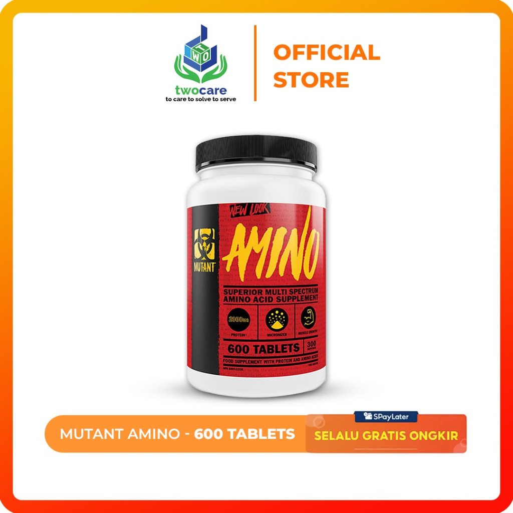 Mutant Amino 600 Tabs 600 Tablet Amino Acid Suplemen Fitness