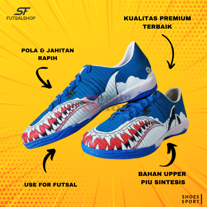 Sepatu Futsal Ortuseight Ortus Hiu Original Ori