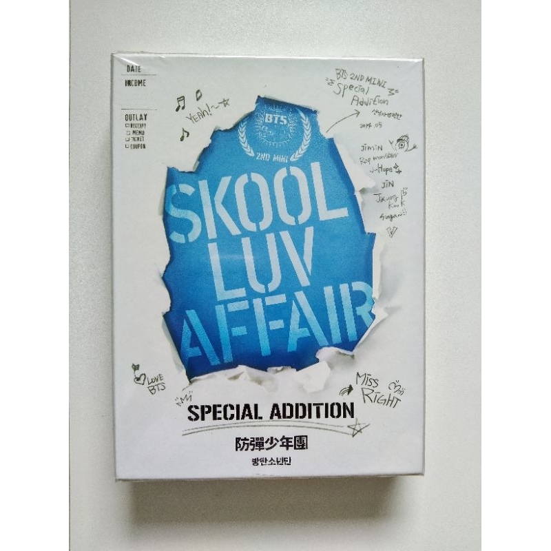 Album Only BTS Skool Luv Affair Special Addition SLA SA