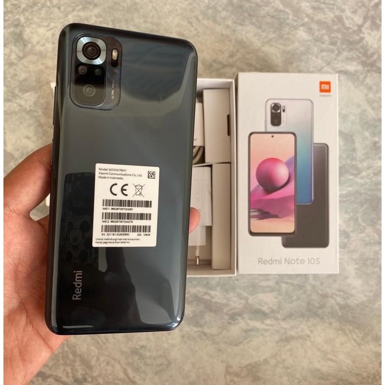 XIAOMI REDMI NOTE 10s RAM 8/128 | 6/128 | 6/64GB SECOND FULLSET