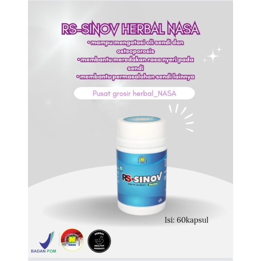 RS-SINOV OBAT HERBAL OSTEOPORORSIS Terbaik Original NASA