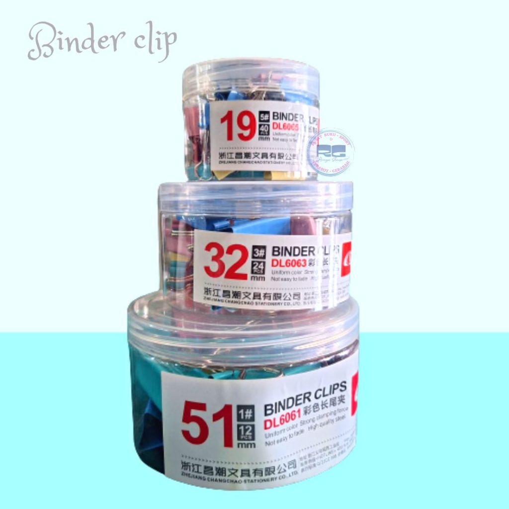 

BINDER CLIP WARNA / BINDER KLIP