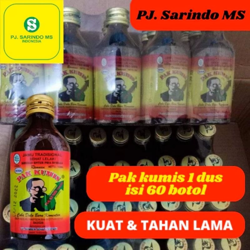 

pak kumis jamu kuat perdus isi 60 botol