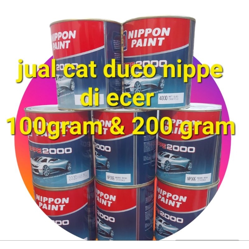 Cat Duco Nippon Paint Nippe 2000 Di Jual Ecer Cat Otomotif Kayu Besi Good Quality Bukan Penta Atau T