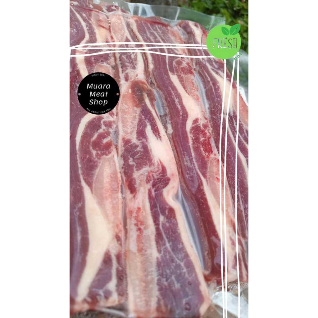 

AUSI Galbi / Ausi Shortribs ada tulangnya 500gr Termurah Bandung
